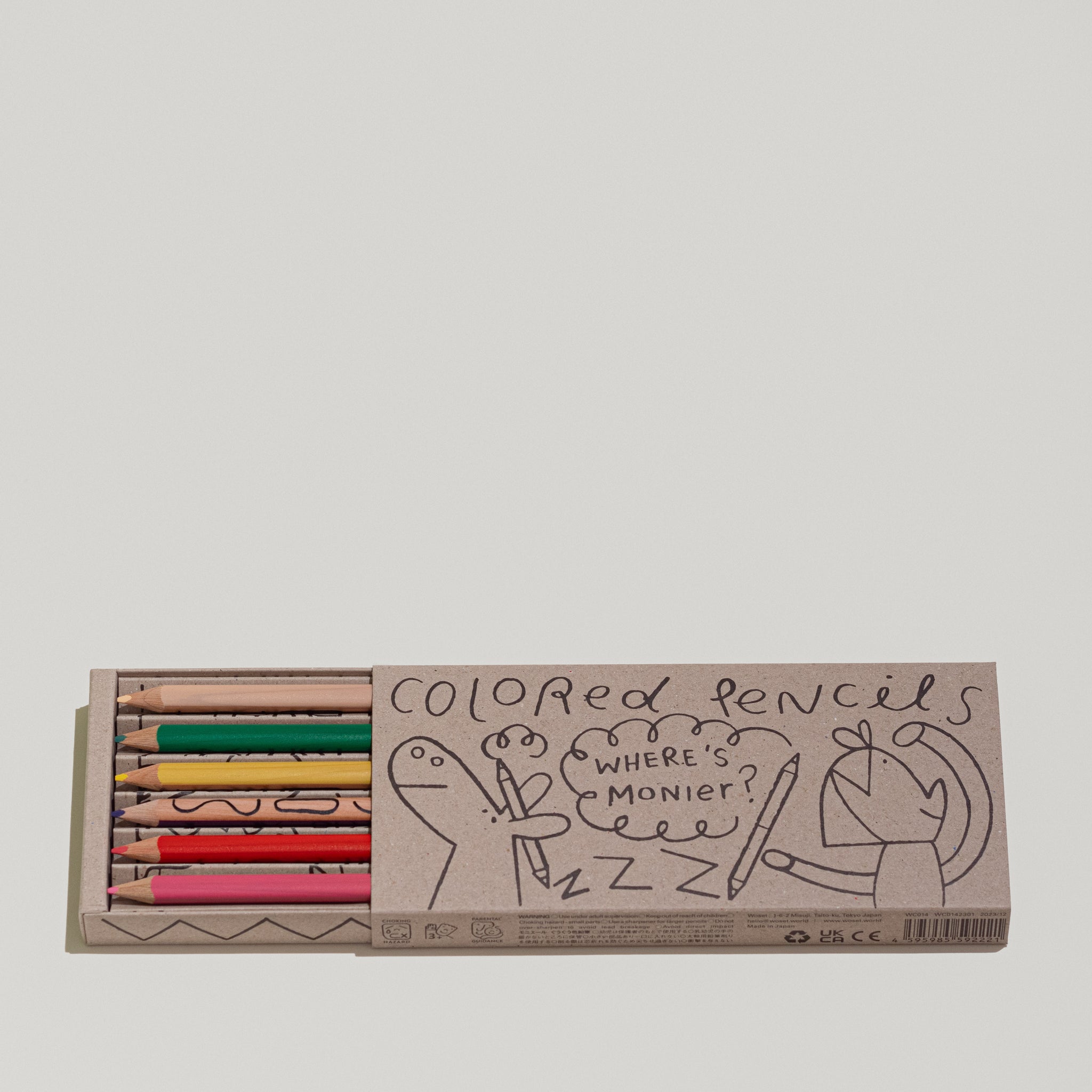 Crayons de couleur Woset
