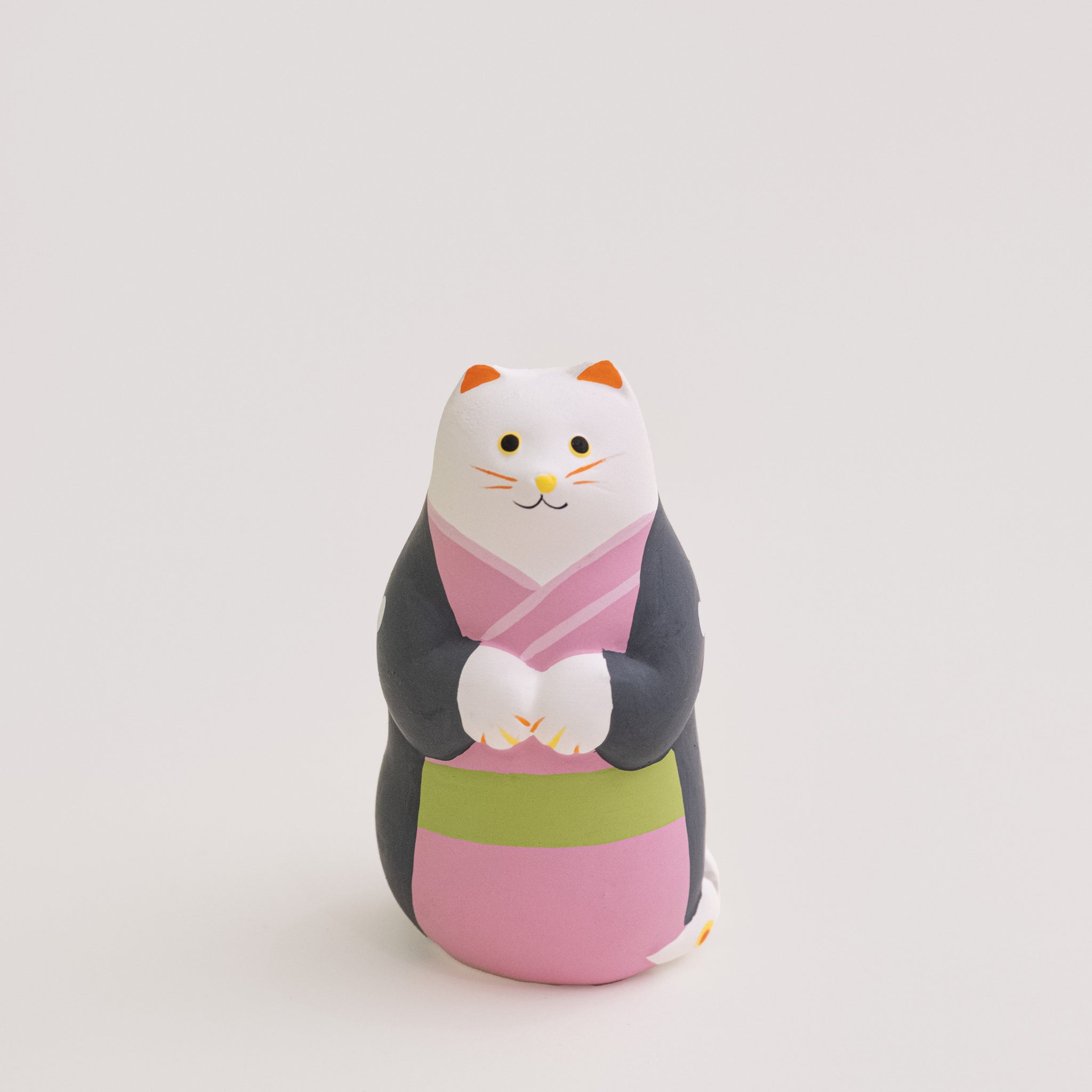Okoshiyasu Cat Folk Figurine