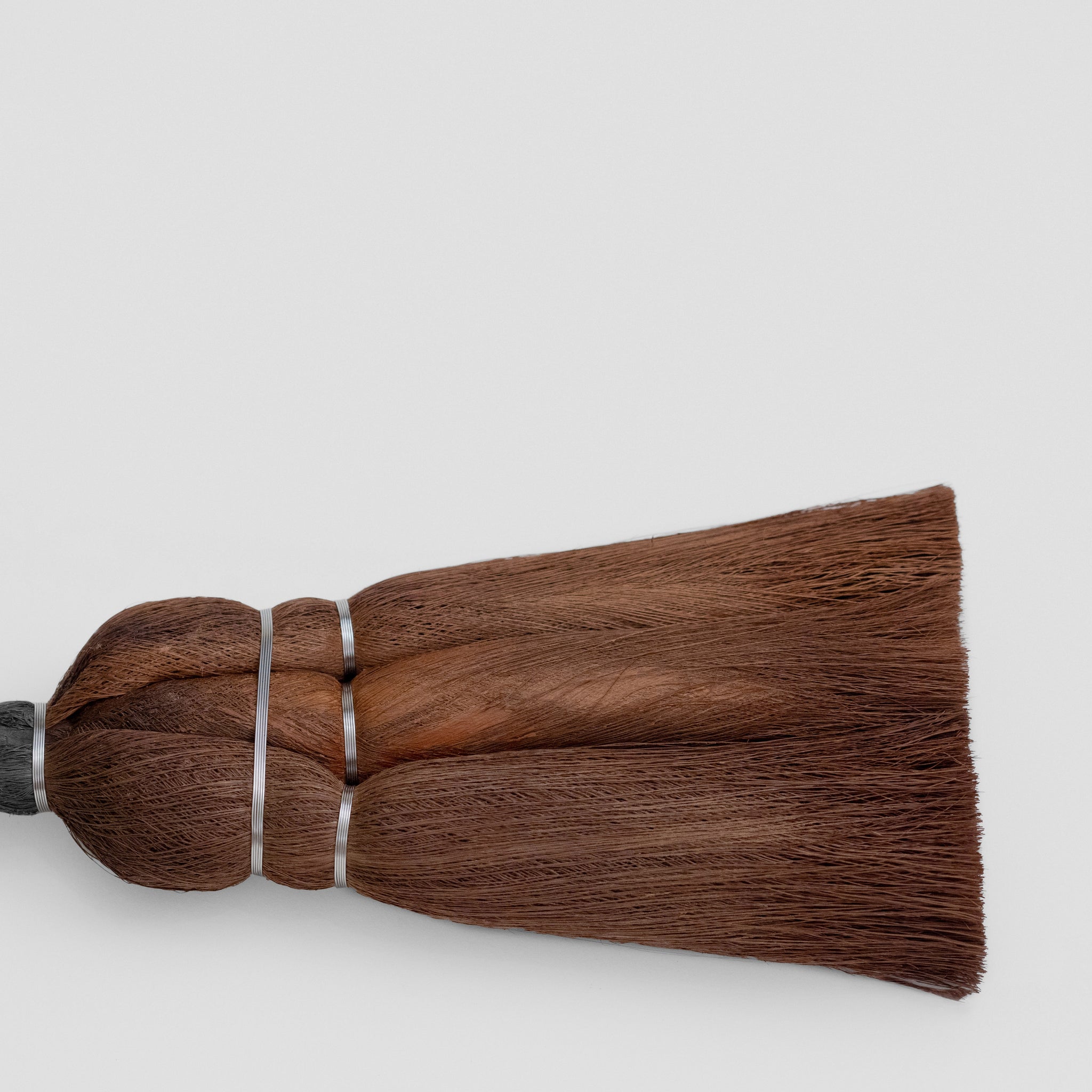 Balai - pelle,Petit balai pratique,outil de nettoyage de la maison,palmier  naturel,1 pièce - Type Light Brown